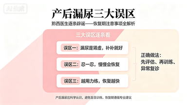 产后漏尿三大误区：黔西医生逐条辟谣——恢复期注意事项全解析