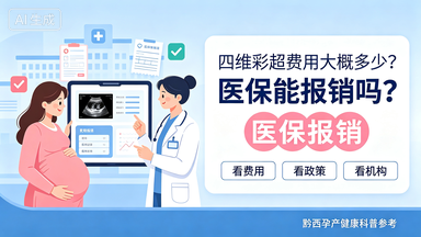 做四维彩超的费用大概是多少，医保能报销吗