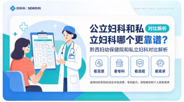 公立妇科和私立妇科哪个更靠谱？——黔西妇幼保健院和私立妇科对比解析