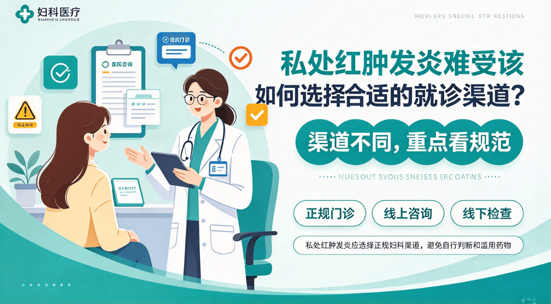 私处红肿发炎难受该如何选择合适的就诊渠道？——黔西就医指南与常见误区