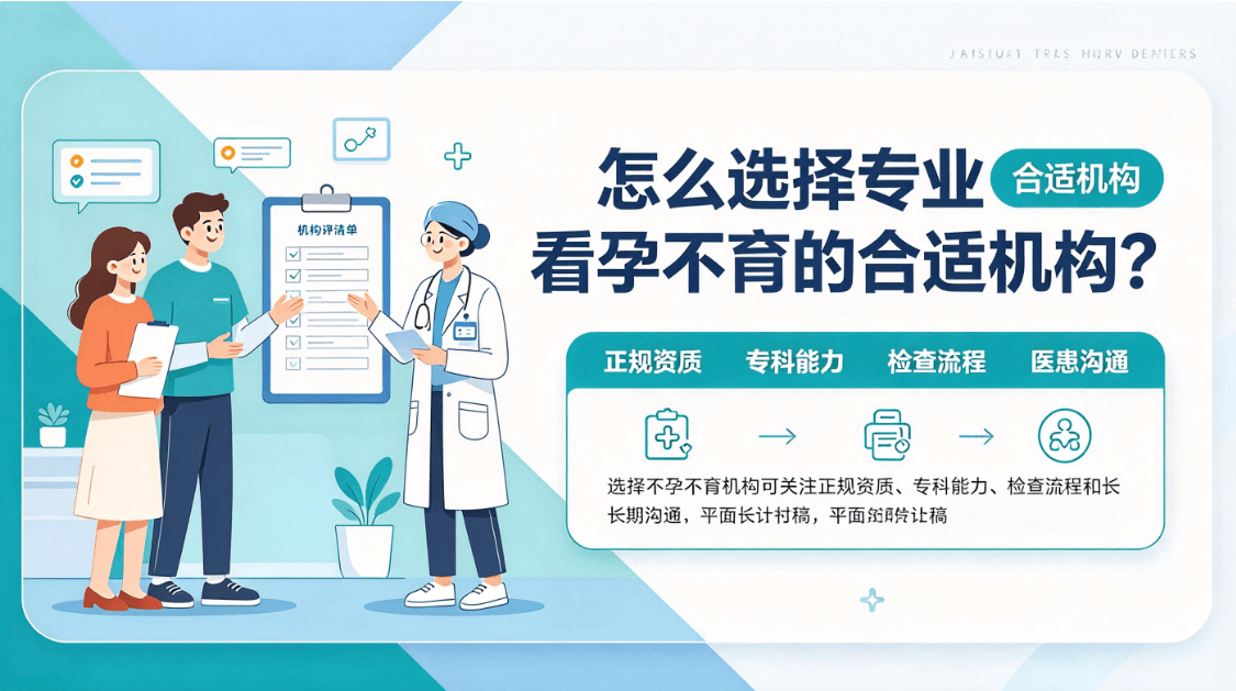 怎么选择专业看不孕不育的合适机构？