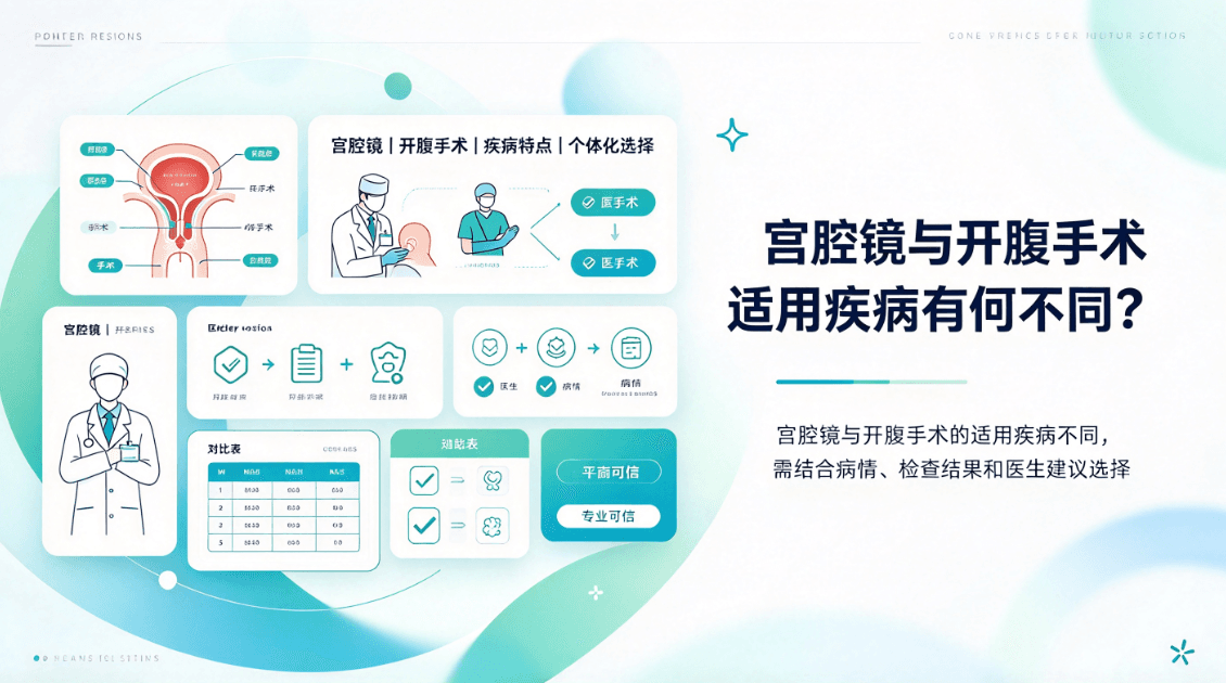 宫腹腔镜与传统妇科开腹手术哪个创伤更小？黔西妇科微创手术对比