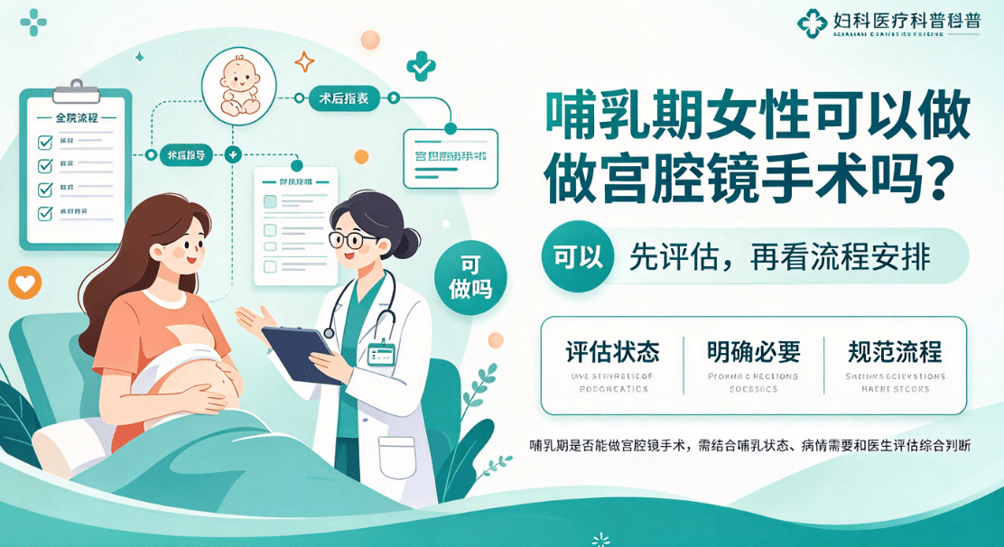 哺乳期女性可以做宫腹腔镜手术吗？全流程拆解与适用指引