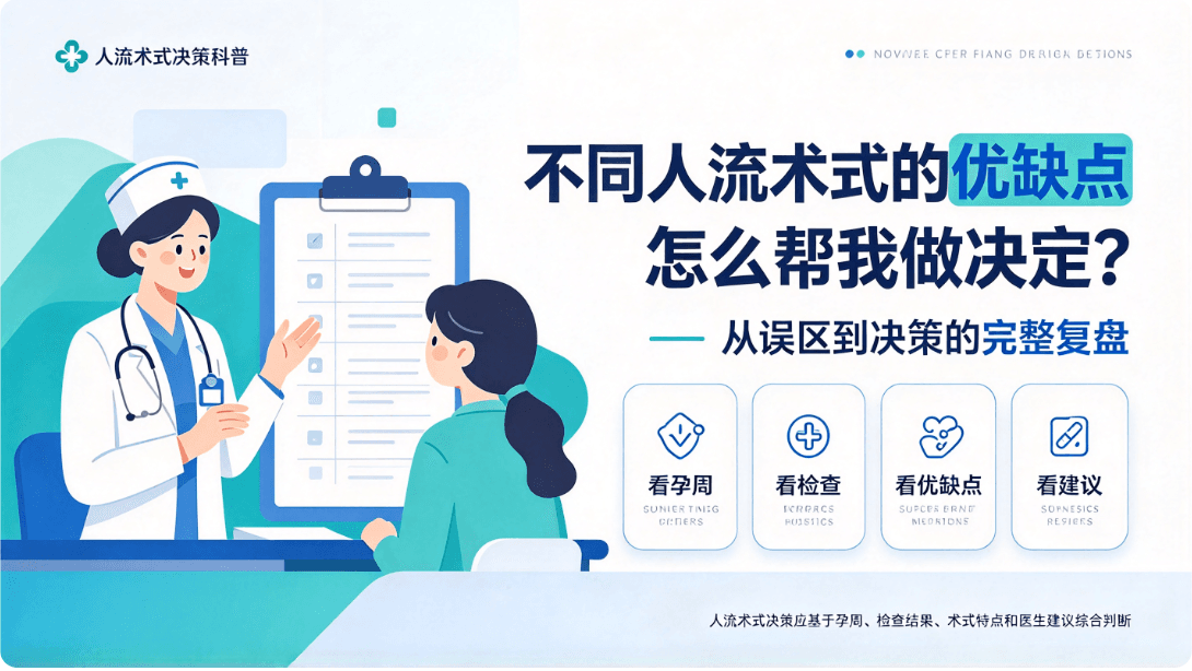 不同人流术式的优缺点怎么帮我做决定？——从误区到决策的完整复盘