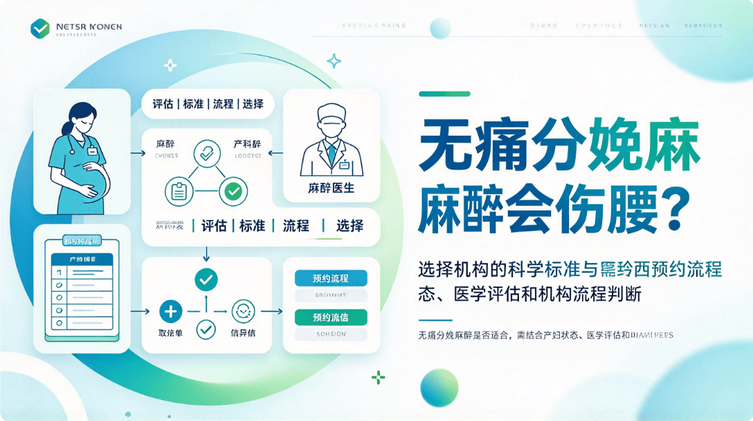 无痛分娩麻醉会伤腰？选择机构的科学标准与黔西预约流程